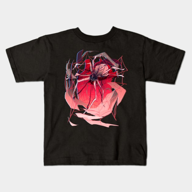 Spider Kids T-Shirt by Mob0